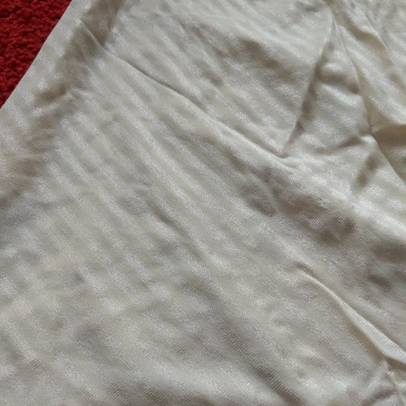 vintage 80s cream half slip midi skater handmade - Picture 6 of 6